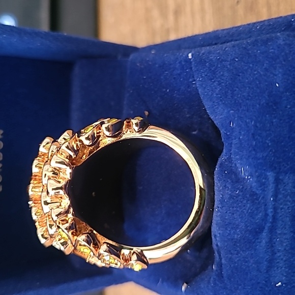 NWT Kurt Geiger ring size 7.5 bling bling bird head - Picture 7 of 10